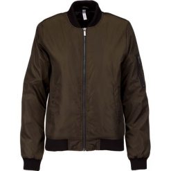 Kurtka bomber damska Kariban. Niebieskie kurtki damskie KARIBAN, xs, bez wzorów, z poliesteru, bez kaptura. Za 327.00 zł.