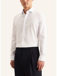 Seidensticker Koszula w kolorze białym rozmiar: 43. Białe koszule męskie Seidensticker, bez wzorów, z bawełny, bez kołnierzyka, bez ramiączek. Za 109.52 zł.