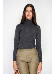 William de Faye Golf w kolorze antracytowym rozmiar: 36. Czarne golfy damskie William De Faye, bez wzorów, z kaszmiru, bez ramiączek. Za 152.62 zł.