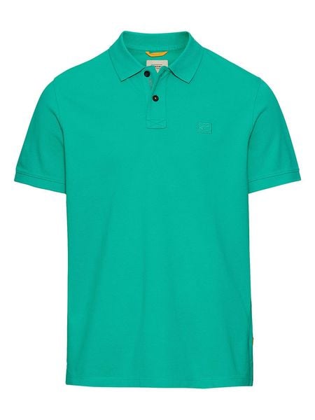 Camel Active Koszulka polo w kolorze turkusowym rozmiar: 5XL. Brązowe koszulki polo męskie Camel Active, xl, bez wzorów, z bawełny, bez ramiączek. Za 96.14 zł.