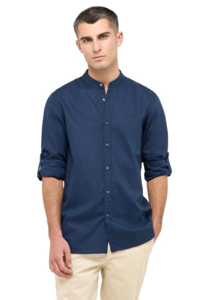 Męska Koszula Mustang Style Yuma Dress Blues 1016469 5334. Koszule męskie Mustang, l, bez wzorów, bez kołnierzyka, bez ramiączek. Za 169.99 zł.