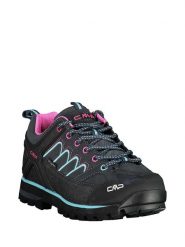 CMP Skórzane buty trekkingowe "Moon" w kolorze antracytowo-czarno-różowym rozmiar: 38. Czarne obuwie trekkingowe damskie CMP. Za 303.06 zł.