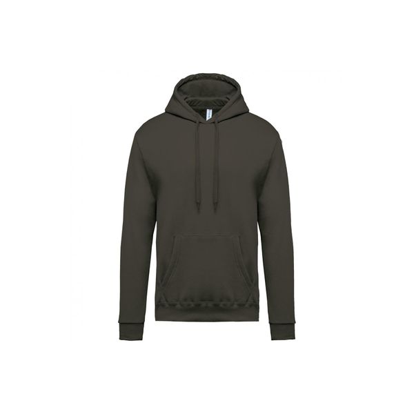 Bluza z kapturem Kariban. Zielone bluzy z kapturem męskie KARIBAN, s, z bawełny. Za 155.00 zł.