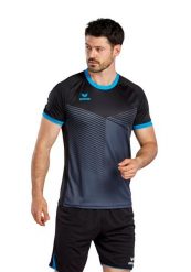 Czarna koszulka Erima Mantua. Czarne t-shirty sportowe męskie Erima, s, z materiału, bez ramiączek, na fitness i siłownię. Za 245.99 zł.