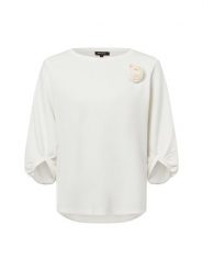 More & More Bluza Kobiety beżowy, 40. Brązowe bluzy bez kaptura damskie MORE & MORE, z syntetyku. Za 279.95 zł.