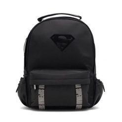 Plecak Superman. Czarne plecaki damskie superman, bez wzorów, sportowe. Za 99.99 zł.