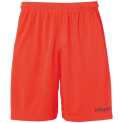 Spodenki bez zapięcia Uhlsport Center Basic. Czerwone szorty damskie UHLSPORT, bez wzorów, sportowe. Za 84.50 zł.