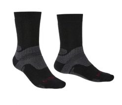 BRIDGEDALE Skarpety HIKE MID MERINO E-S ( 36-39 )-Czarny. Czarne skarpetki męskie Bridgedale, bez wzorów, z elastanu. Za 62.90 zł.