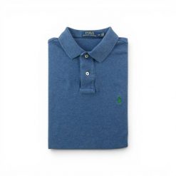 Second life - Koszulka męska Polo Ralph Lauren z krótkim rękawem - Jak nowy. Niebieskie koszulki polo męskie Ralph Lauren, l, bez wzorów, bez ramiączek. Za 127.76 zł.