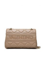 Valentino Torebka Ada VBS51O05 Beżowy. Brązowe torebki wieczorowe Valentino, bez wzorów, ze skóry, wizytowe, bez kołnierzyka, bez ramiączek. Za 319.99 zł.