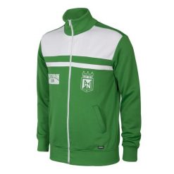 Koszulka retro piłkarska dla dorosłych - Atlético Nacional 1980 - Zielona. Zielone t-shirty sportowe męskie COPA FOOTBALL, xl, bez ramiączek, do piłki nożnej. Za 423.76 zł.
