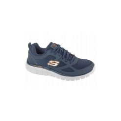 Buty Męskie Skechers Burns Agoura Niskie Sportowe. Niebieskie buty sportowe na co dzień męskie Skechers, bez zapięcia. Za 239.00 zł.