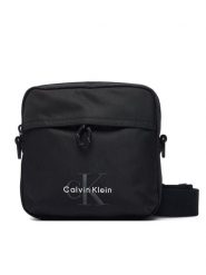 Calvin Klein Saszetka Bold Square Crossbody LV04D3454G Czarny. Czarne saszetki męskie CALVIN KLEIN, z materiału. Za 289.99 zł.