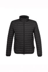 Kurtka męska LUMBERJACK NEW READY. Czarne kurtki męskie Lumberjack, l, bez wzorów, z poliamidu, eleganckie, bez kaptura. Za 299.99 zł.