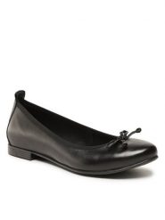 Lasocki Baleriny RST-ERICA-29 Czarny. Czarne baleriny damskie Lasocki, bez wzorów, ze skóry, bez obcasa. Za 169.99 zł.