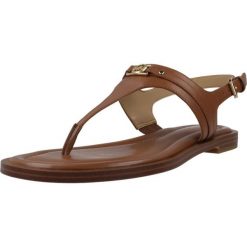 Sandały MICHAEL KORS MANDY THONG Brązowy. Brązowe sandały damskie MICHAEL KORS ACCESS, bez wzorów, ze skóry, bez obcasa. Za 479.99 zł.