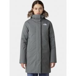 Płaszcz Zimowy Damski The North Face W Arctic. Szare płaszcze damskie The North Face, na zimę, bez wzorów, z puchu, eleganckie. W wyprzedaży za 1,529.15 zł.