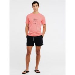 Koszulka męska Protest PRTAHAIRD t-shirt. Czerwone t-shirty męskie Protest, l, bez wzorów, bez kołnierzyka. W wyprzedaży za 107.99 zł.