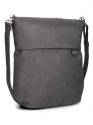 Zwei Torebka "M140" w kolorze ciemnoszarym - 35 x 35 x 18 cm rozmiar: onesize. Szare torebki klasyczne damskie Zwei, bez wzorów, z materiału, bez dodatków. Za 200.60 zł.