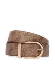 Guess Pasek Damski BW9492 P6435 Brązowy. Brązowe paski damskie Guess, z aplikacjami, ze skóry. Za 284.99 zł.