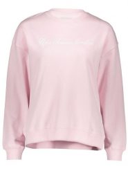Pepe Jeans Bluza w kolorze jasnoróżowym rozmiar: XS. Różowe bluzy bez kaptura damskie Pepe Jeans, xs, z jeansu. Za 118.56 zł.