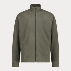 Bluza męska turystyczna CMP 33H2347. Zielone bluzy bez kaptura męskie CMP, m, z polaru. Za 199.99 zł.