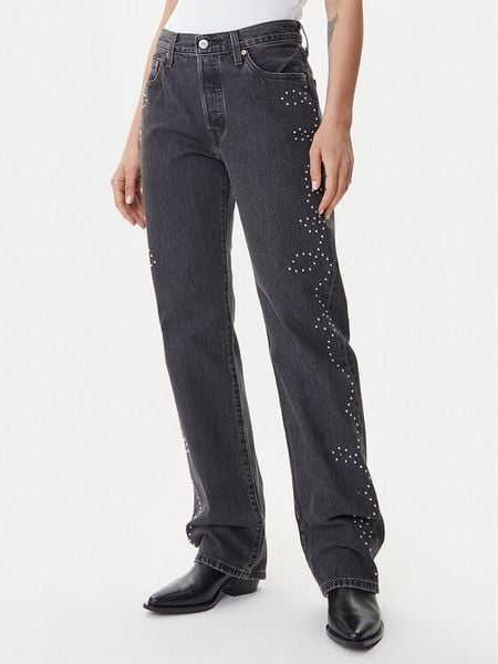 Levi's® Jeansy 501® ’90 A1959-0092 Czarny Straight Fit. Czarne jeansy damskie . Za 669.99 zł.
