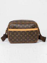 Louis Vuitton Torebka "Reporter" w kolorze brązowym - 26 x 18 x 12 cm rozmiar: onesize. Brązowe torebki klasyczne damskie Louis Vuitton, bez wzorów, z materiału, bez dodatków. Za 3,601.99 zł.