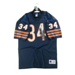 Second life - Koszulka męska NFL Chicago Bears 34 - Stan bardzo dobry. Niebieskie t-shirty sportowe męskie CHAMPION, l, z materiału, bez ramiączek, do piłki nożnej. Za 149.06 zł.