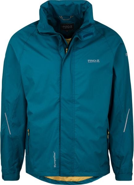 Funkcjonalna kurtka Pro-X Elements Sympatex Allan Stretch. Niebieskie kurtki męskie PRO-X ELEMENTS, l, bez wzorów, z materiału, z kapturem. Za 777.80 zł.