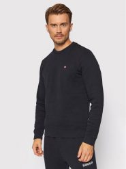 Napapijri Bluza Balis NP0A4FQW Czarny Regular Fit. Czarne bluzy bez kaptura męskie Napapijri, m, z bawełny. Za 209.99 zł.