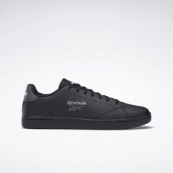 Buty do chodzenia męskie Reebok Royal Complete. Czarne buty sportowe na co dzień męskie Reebok, z materiału, bez zapięcia, trekkingowe, Reebok Royal. Za 244.00 zł.