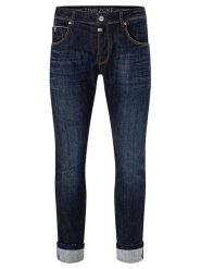 Timezone Dżinsy "Scott" - Slim fit - w kolorze granatowym rozmiar: W33/L34. Niebieskie jeansy męskie Timezone. Za 131.74 zł.
