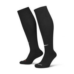 Skarpetki sportowe dla dorosłych Nike Cushioned Knee High. Czarne skarpetki męskie Nike, bez wzorów, z elastanu. Za 39.99 zł.