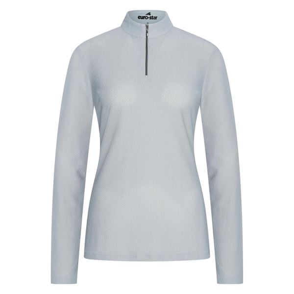 Damska bluza z długim rękawem Euro-Star Top Esvaletta Longsleeve. Niebieskie bluzy bez kaptura damskie EURO-STAR. Za 392.50 zł.