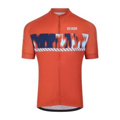 Męska koszulka rowerowa z krótkim rękawem – Signal Two. Brązowe t-shirty sportowe męskie KEADA SPORTS, m, bez ramiączek, na fitness i siłownię. Za 332.00 zł.