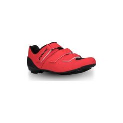 Buty na rower szosowy ROADRACING 500. Czarne buty sportowe na co dzień damskie B'TWIN, bez wzorów, z poliamidu, rowerowe. Za 219.99 zł.