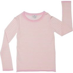 Sweter w kolorze jasnoróżowo-kremowym. Białe swetry chłopięce Bock Cph, bez wzorów, z wełny, bez kołnierzyka. W wyprzedaży za 79.95 zł.