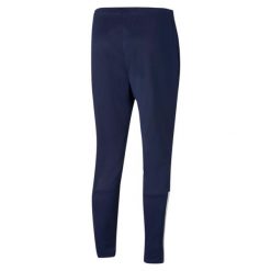 Spodnie męskie Puma teamLIGA Training Pants. Białe spodnie materiałowe męskie Puma, bez wzorów, sportowe. Za 121.00 zł.