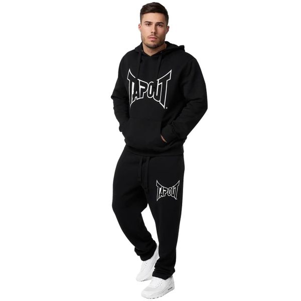 Bluza z kapturem Tapout Basic. Białe bluzy z kapturem męskie TAPOUT, m, z bawełny. Za 227.50 zł.