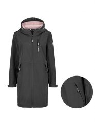 Sublevel Płaszcz softshellowy w kolorze antracytowym rozmiar: M. Czarne płaszcze damskie Sublevel, m, bez wzorów, sportowe. Za 200.13 zł.