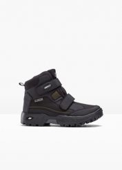 Kozaki zimowe Lico. Czarne buty zimowe męskie bonprix, na zimę, z nylonu, bez zapięcia. Za 299.99 zł.