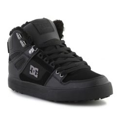 Buty DC Shoes Pure high-top wc wnt M ADYS400047-3BK czarne. Czarne buty sportowe na co dzień męskie z materiału, bez zapięcia. Za 613.11 zł.