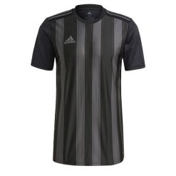 Koszulka męska adidas Striped 21 Jersey. Czarne t-shirty sportowe męskie Adidas, m, z jersey, bez ramiączek, do piłki nożnej. Za 93.00 zł.