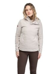 Bergans Bluza polarowa "Hareid" w kolorze beżowym rozmiar: L. Brązowe bluzy z kapturem damskie Bergans, l, z polaru. Za 333.03 zł.