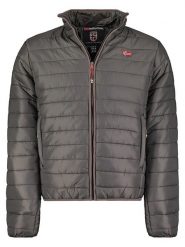 Geographical Norway Kurtka pikowana "Amigo" w kolorze ciemnoszarym rozmiar: L. Szare kurtki męskie Geographical Norway, l, z aplikacjami, bez kaptura. Za 136.45 zł.