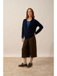 Just Cashmere Kaszmirowy kardigan "Ervie" w kolorze granatowym rozmiar: M. Niebieskie kardigany damskie Just Cashmere, m, bez wzorów, z kaszmiru. Za 413.99 zł.