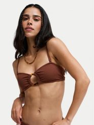Roxy Góra od bikini Roxy Sunshine ERJX305637 Brązowy. Brązowe bikini damskie Roxy, bez wzorów. Za 189.99 zł.