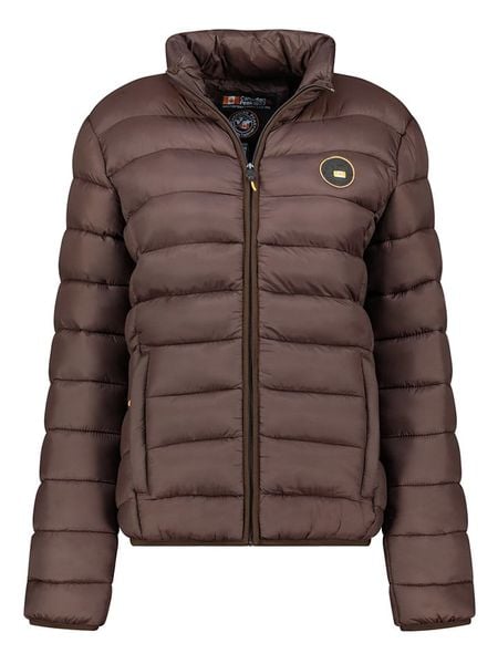 Canadian Peak Kurtka pikowana "Atikamapeak" w kolorze brązowym rozmiar: L. Brązowe kurtki damskie Canadian Peak, l, bez wzorów, bez kaptura. Za 147.91 zł.