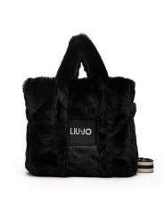 Liu Jo Torebka M Tote TF5270 E0374 Czarny. Czarne torebki klasyczne damskie Liu Jo, bez wzorów, z materiału, bez dodatków. Za 399.99 zł.